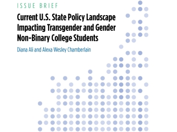 Current U.S. State Policy Landscape Impacting Transgender and Gender Non-Binary Students Cover