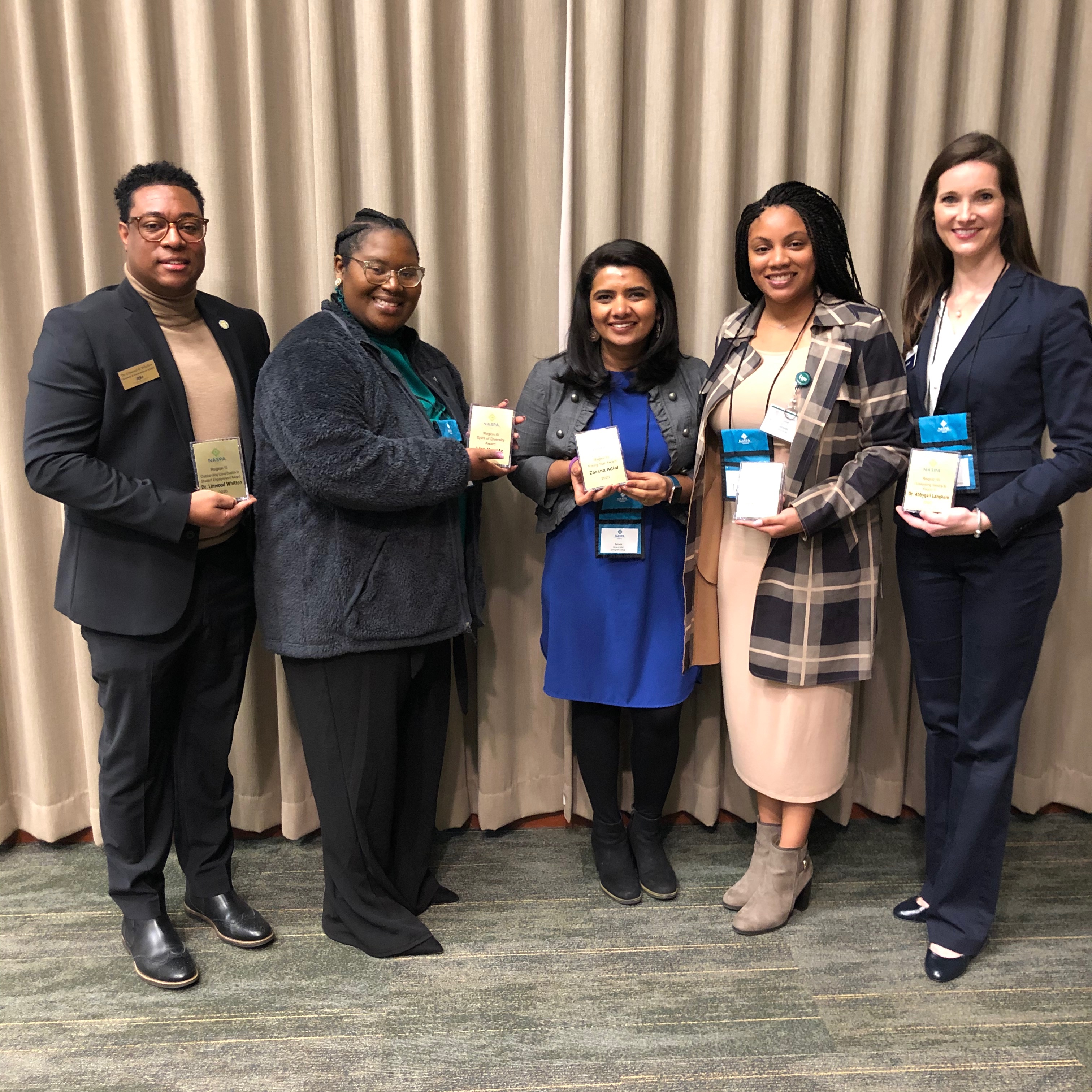 2020 NASPA-AL Award Winners